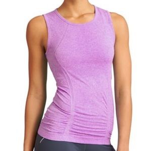Athleta Synthetic Fastest Track Muscle Purple Tank Sz S